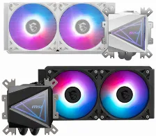 Enfriamiento Liquido Msi Mag Coreliquid I240, 2x 120mm, Hasta 2100rpm, Negro